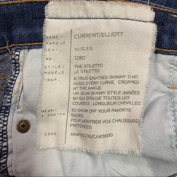 Current/Elliot The Stiletto Skinny Jeans Alumni - Picture 10 of 11